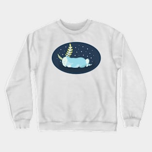 sleepy blupee Crewneck Sweatshirt